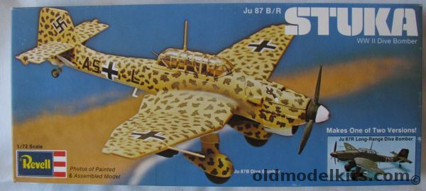 Revell 1/72 Junkers Ju-87 B/R Stuka - Great Britain Issue, H149 plastic model kit